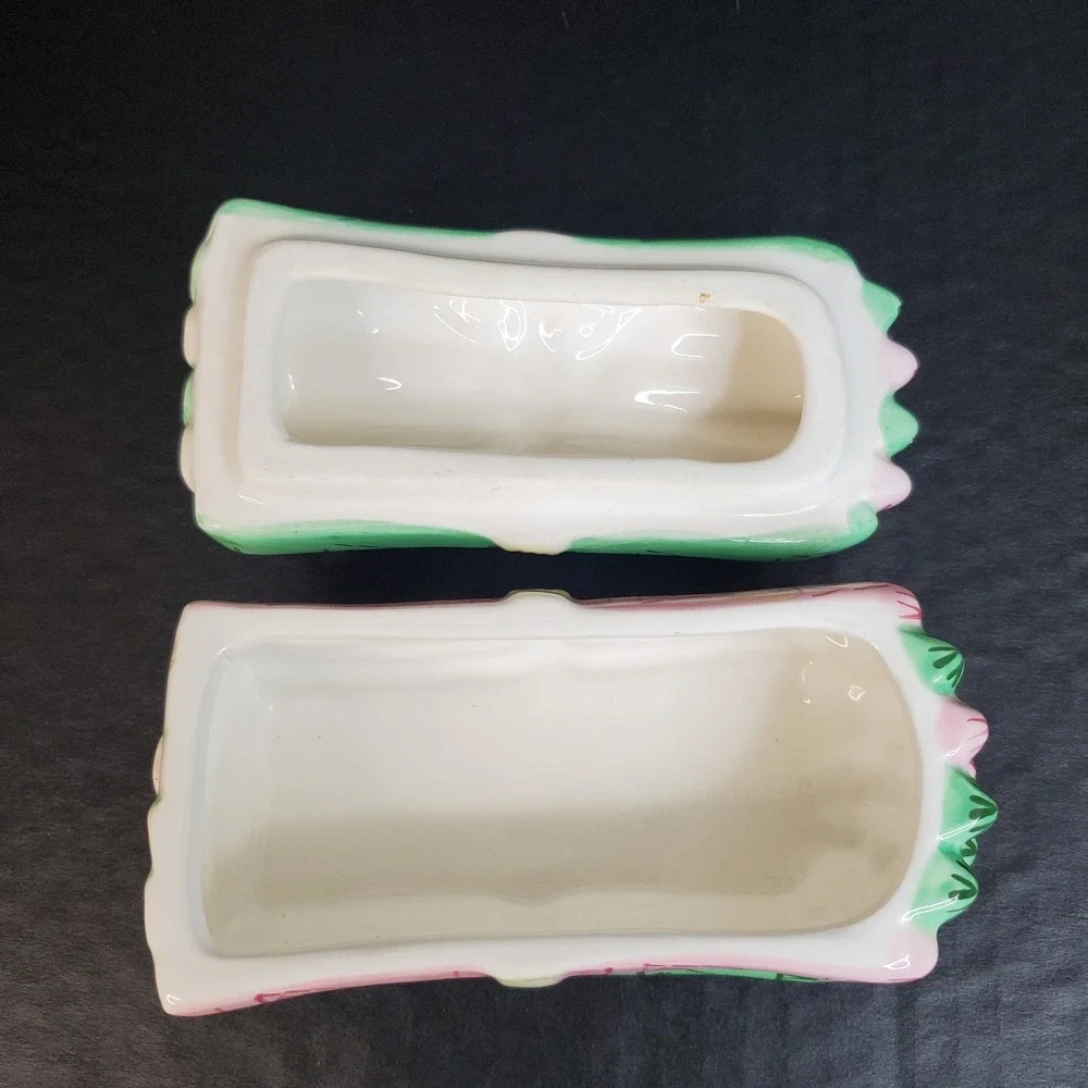 Metropolitan Museum of Art (MMA) Asparagus Trinket Box Small Pink‎ Green Russian